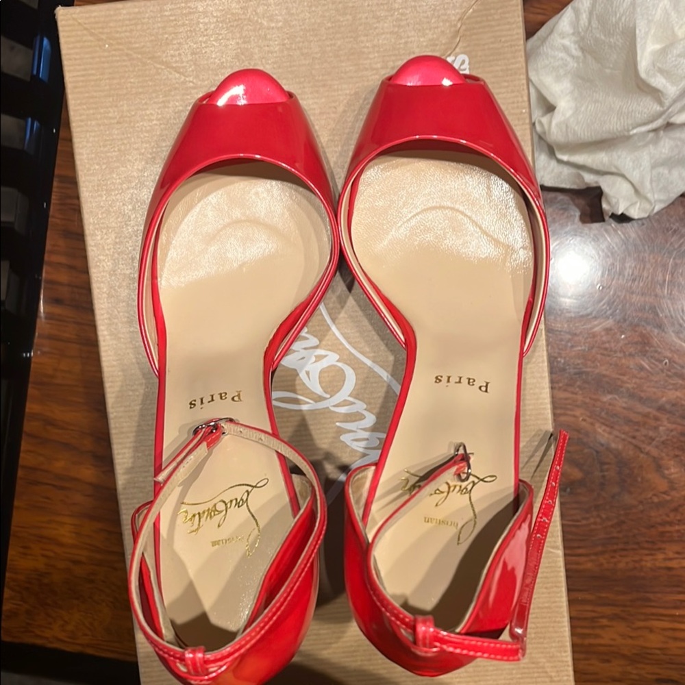 CL HOT PINK Patent Leather Women's Shoes